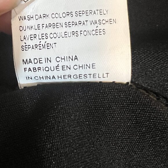 Angvns Women Knee Casual Dress Size Small Black Sleeveless Stretch Fit Flare New - Picture 13 of 13